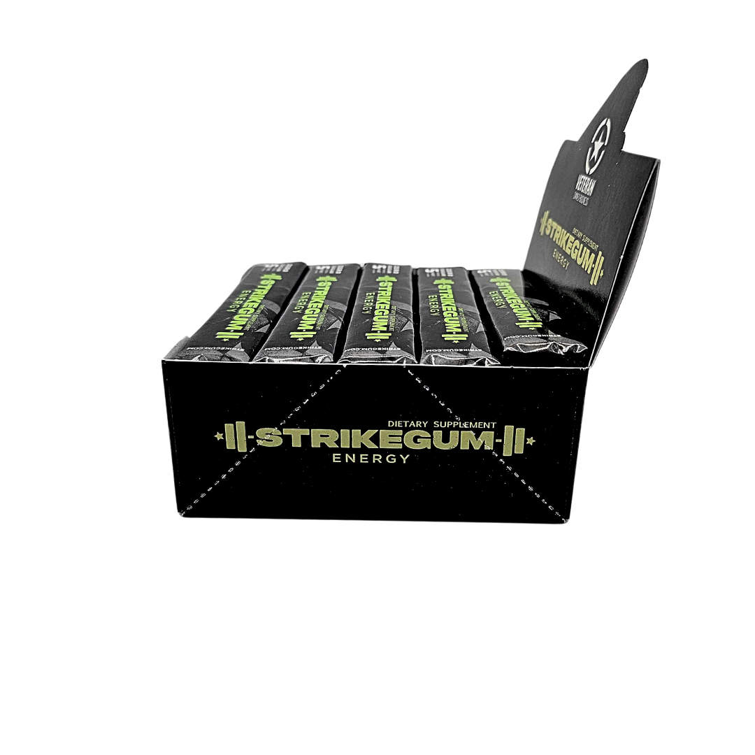 Strike Premium Energy Gum | Tray