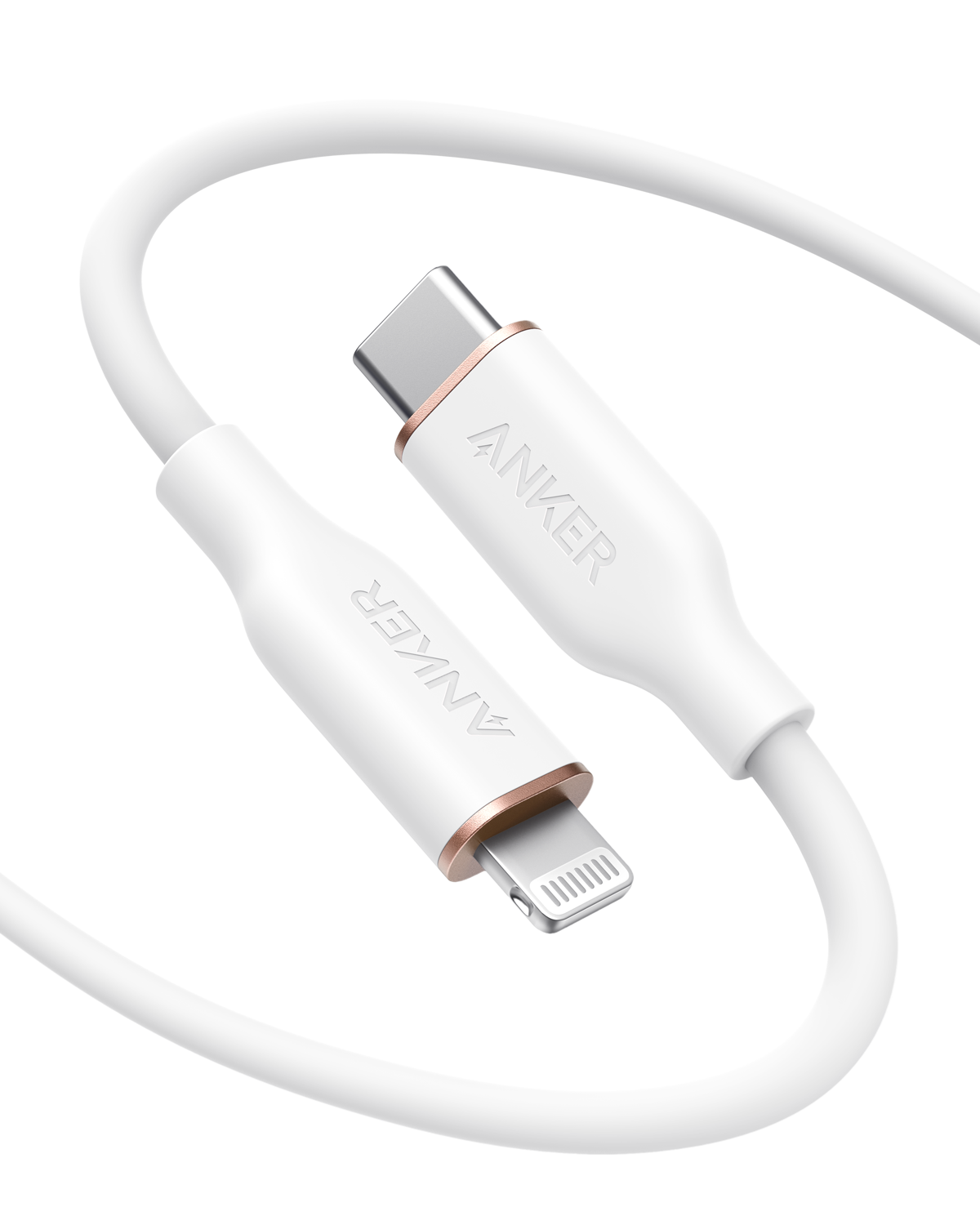 Anker <b>641</b> USB-C to Lightning Cable (Flow, Silicone)