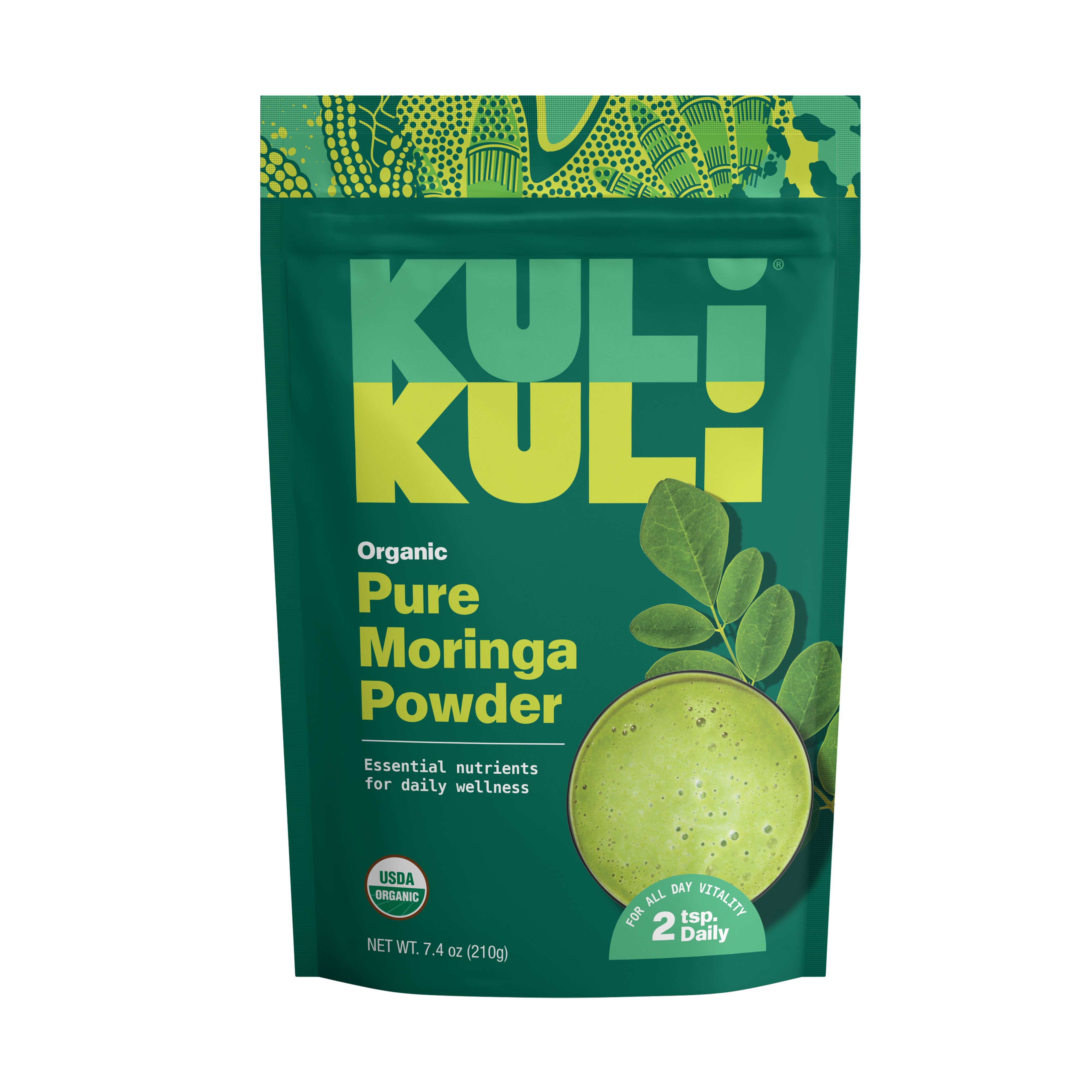 Organic Pure Moringa Powder (7.4 oz)