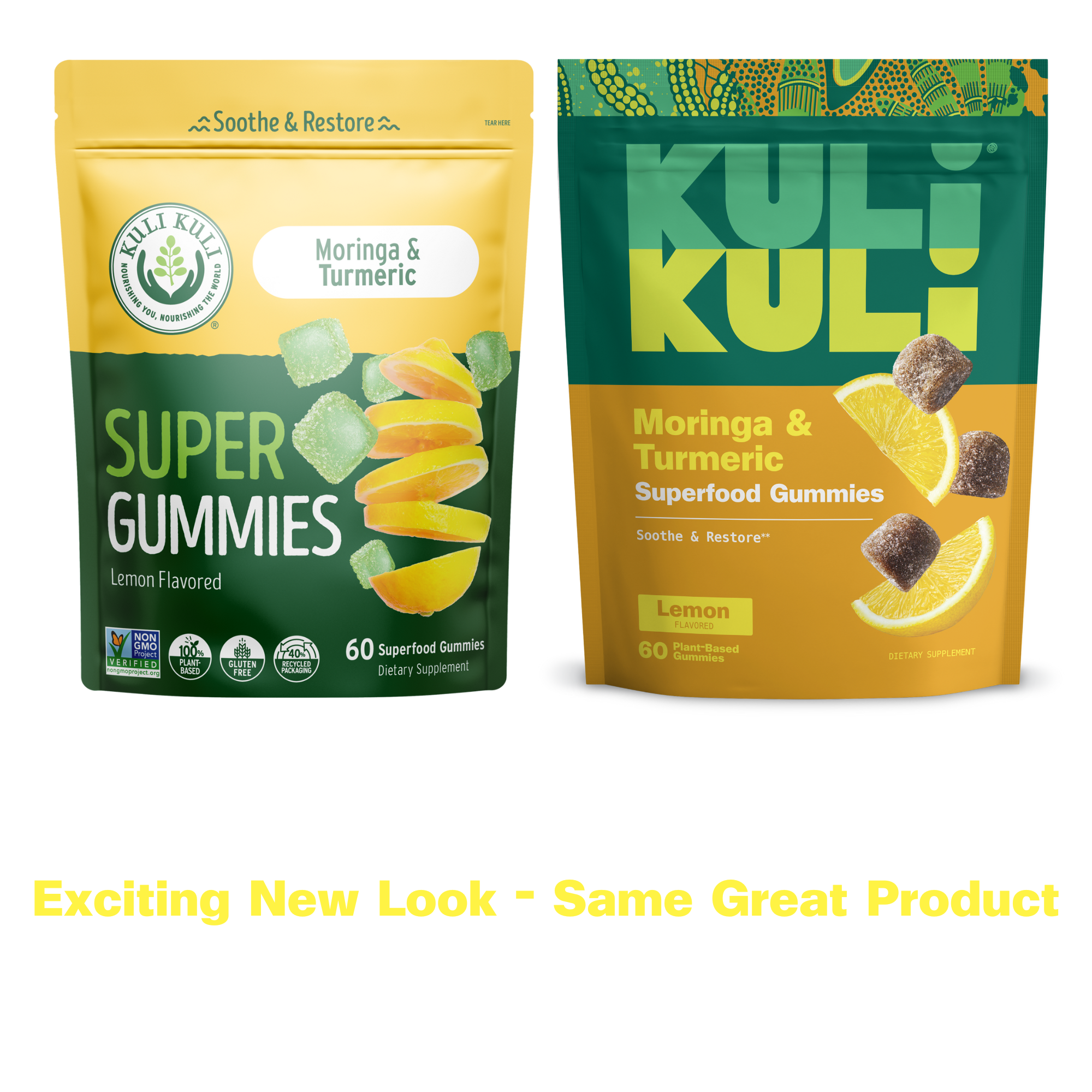 Moringa & Turmeric Superfood Gummies