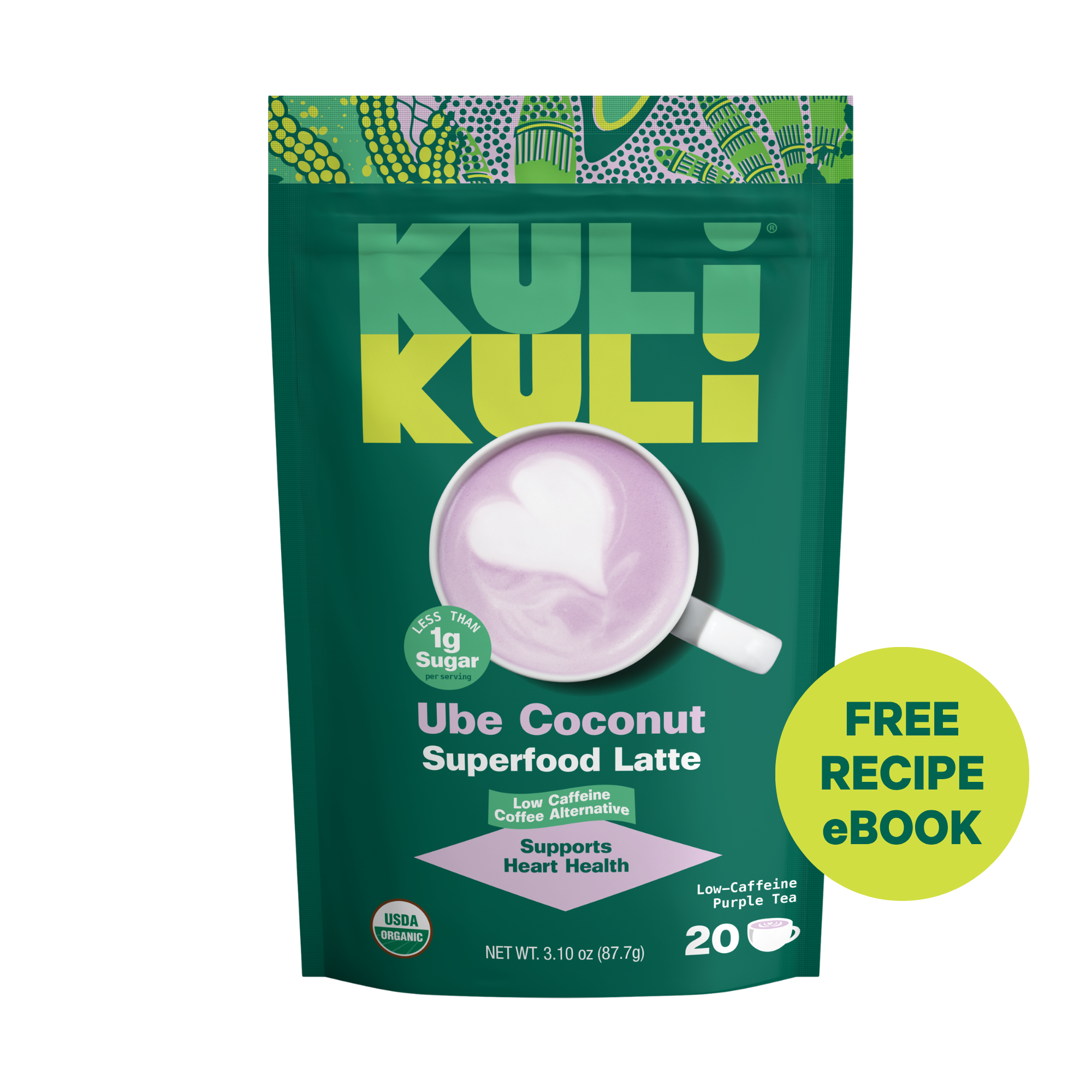 Ube Coconut Superfood Latte