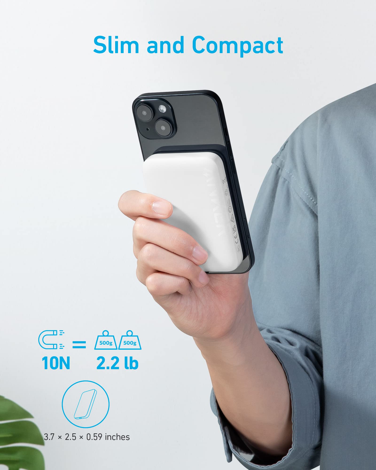 Anker MagGo Battery (PowerCore Magnetic 5K)