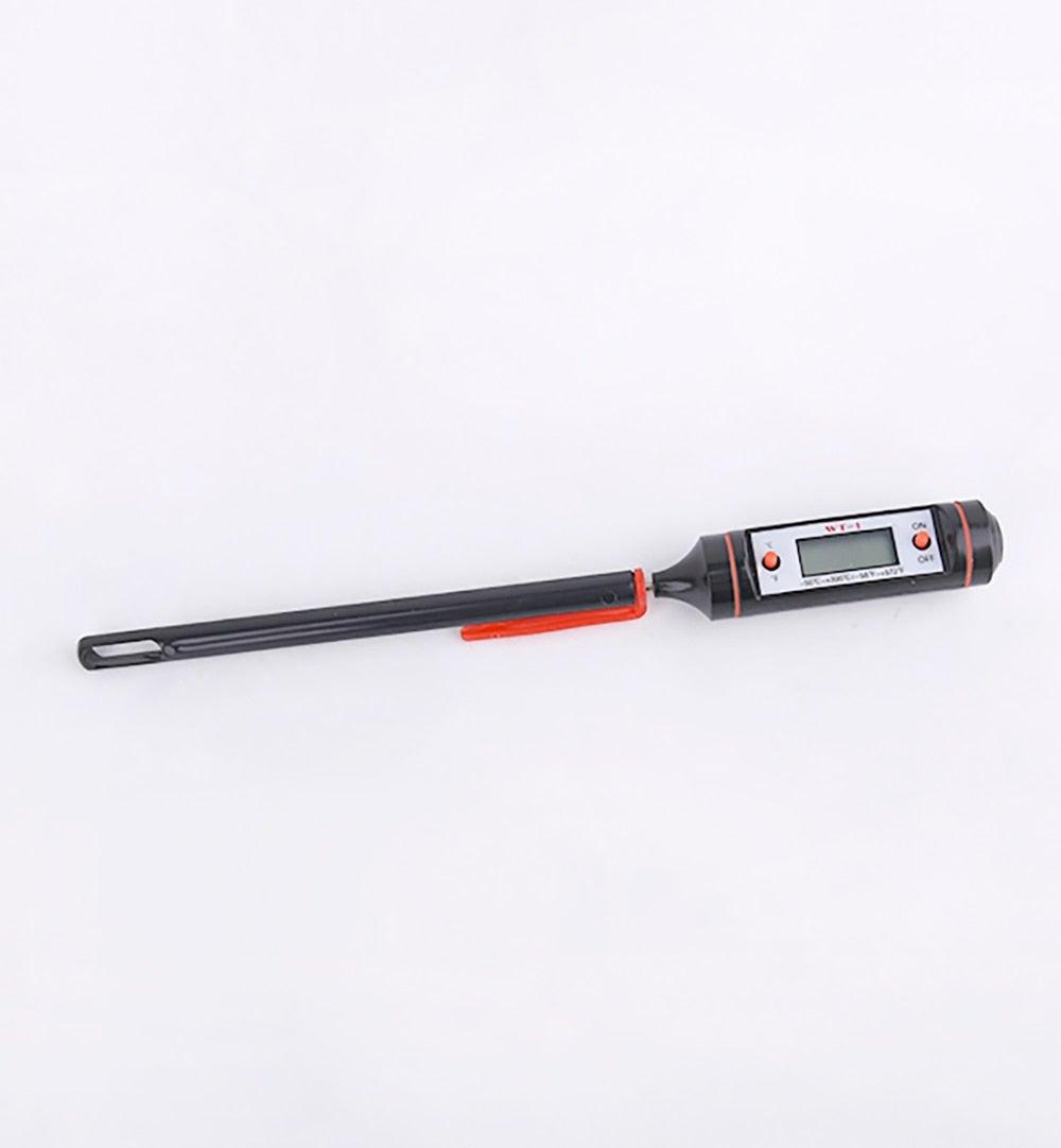 Professional Digital Kitchen Thermometer Barbecue Water Oil Digital Candy Candle Thermometer Cooking Kitchen BBQ Grill Thermometer Probe Instant Read Thermometer for Liquids Meat Food Thermometers 304 Stainless Steel Probe Tools