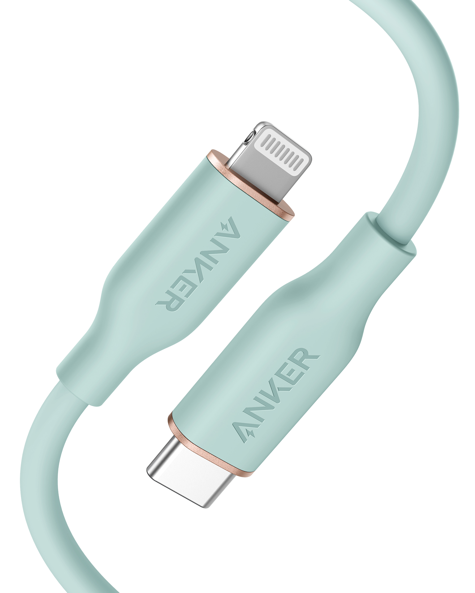 Anker <b>641</b> USB-C to Lightning Cable (Flow, Silicone)