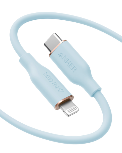 Anker <b>641</b> USB-C to Lightning Cable (Flow, Silicone)