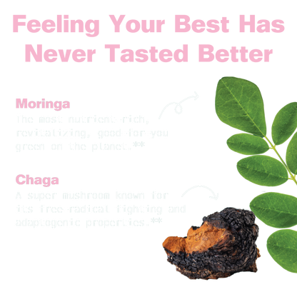 Moringa & Chaga Mushroom Superfood Gummies