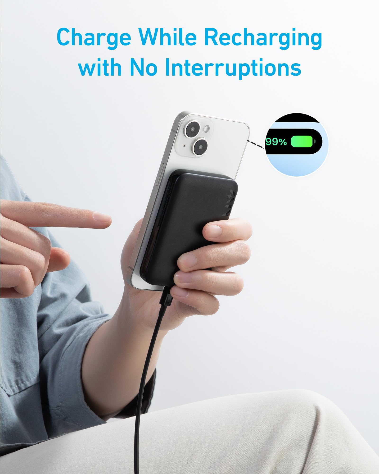 Anker MagGo Battery (PowerCore Magnetic 5K)