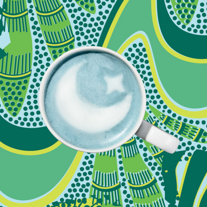 Blue Chamomile Superfood Latte