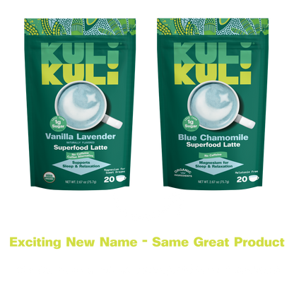 Blue Chamomile Superfood Latte