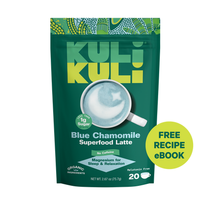Blue Chamomile Superfood Latte