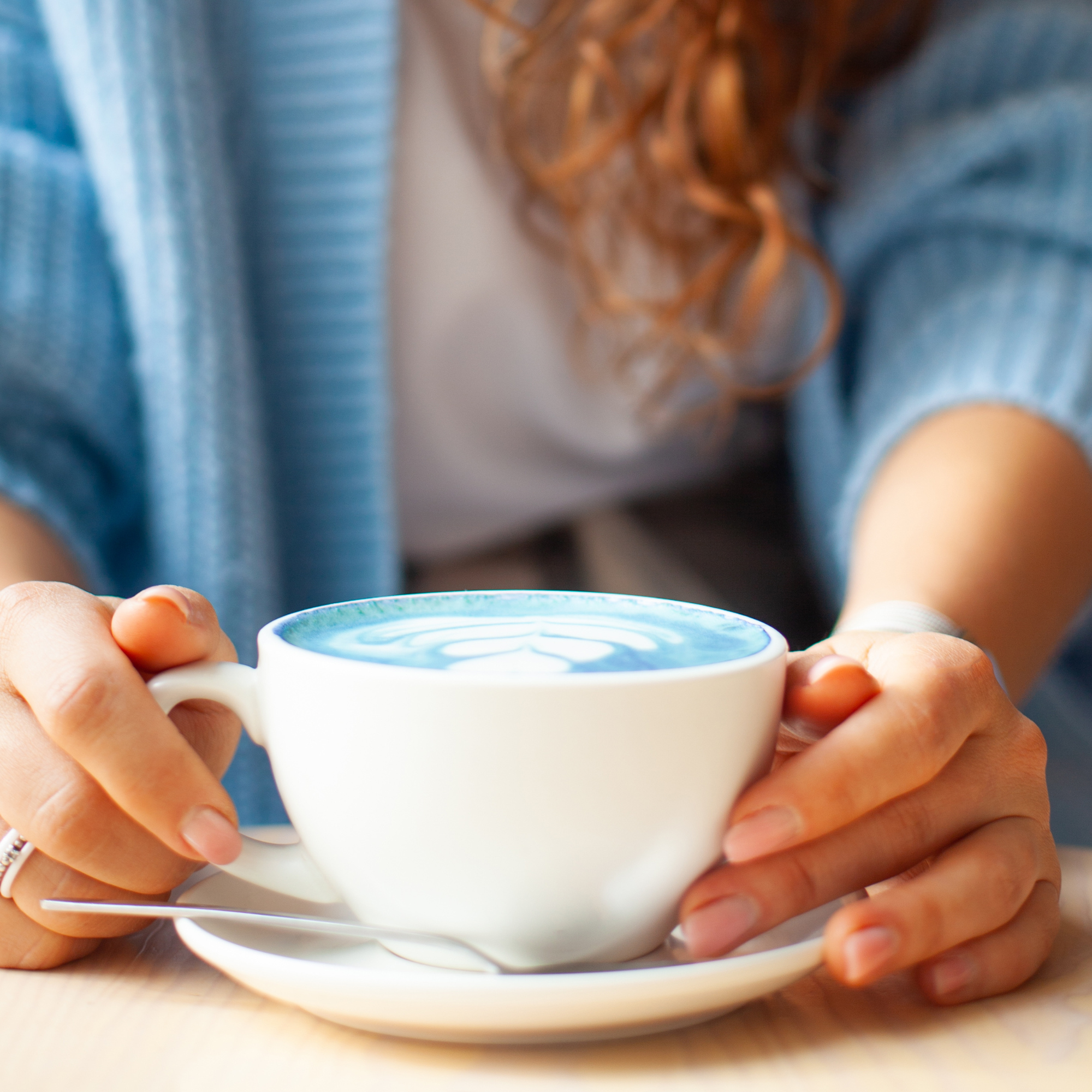 Blue Chamomile Superfood Latte