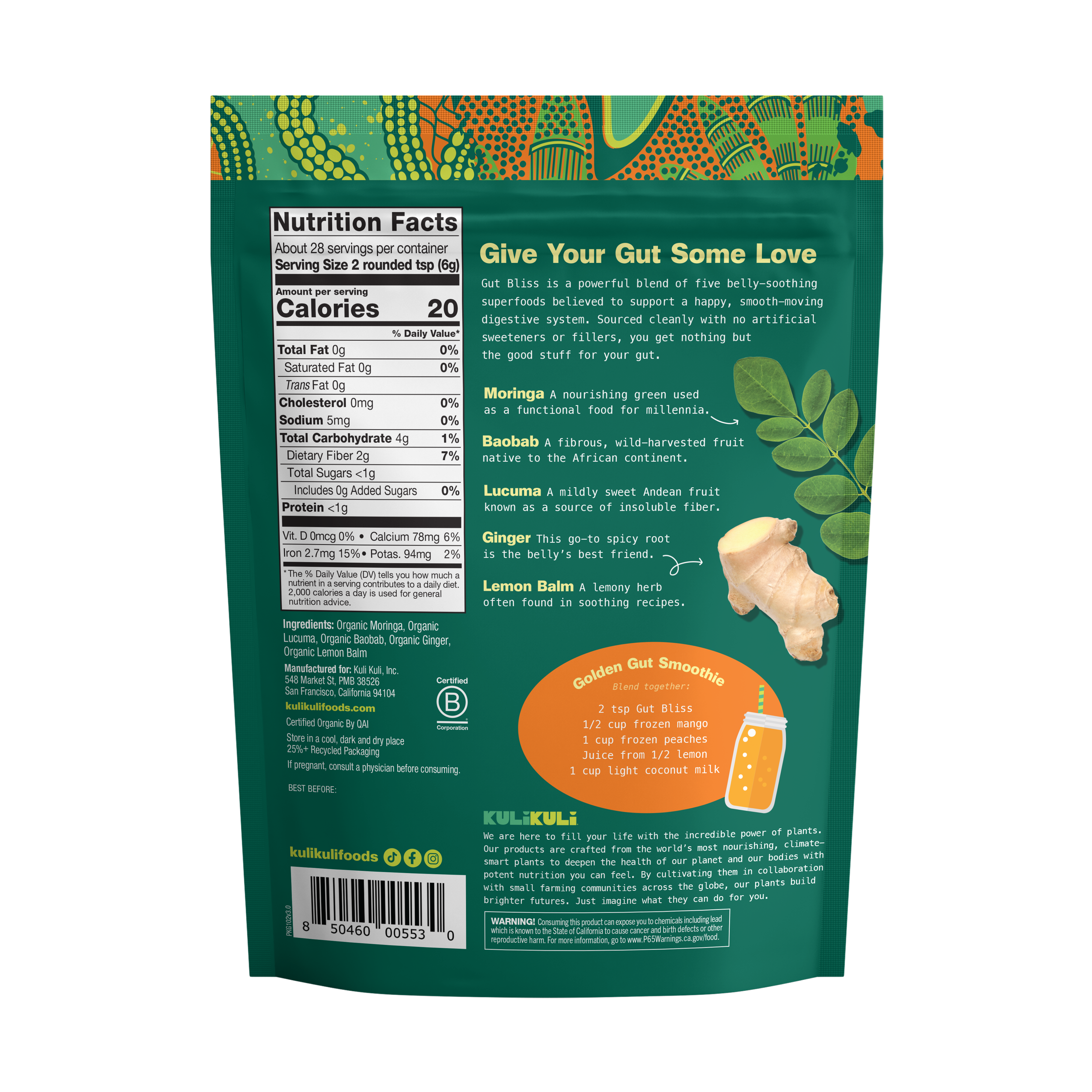 Gut Bliss Superfood Blend