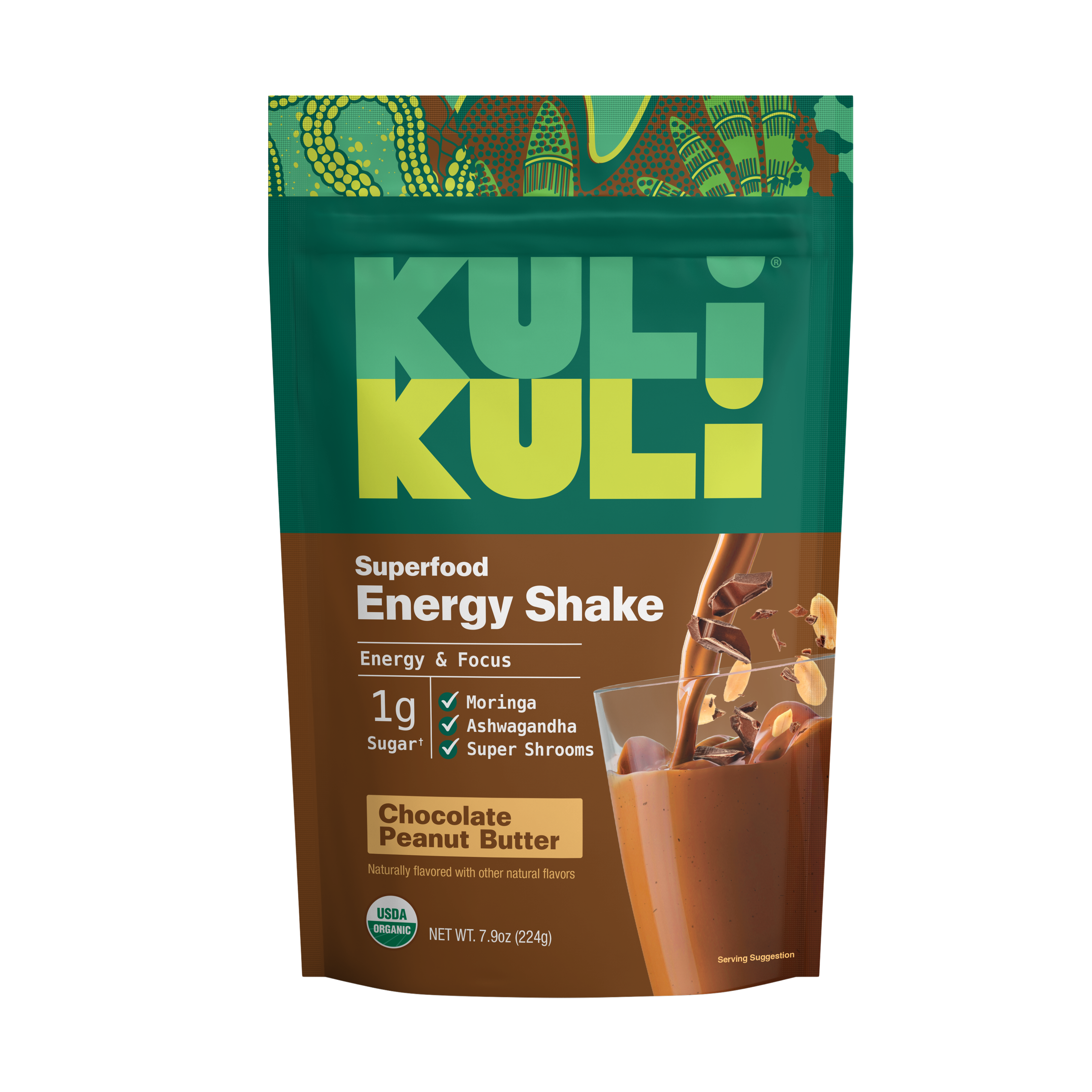 Organic Superfood Energy Shake - Chocolate Peanut Butter