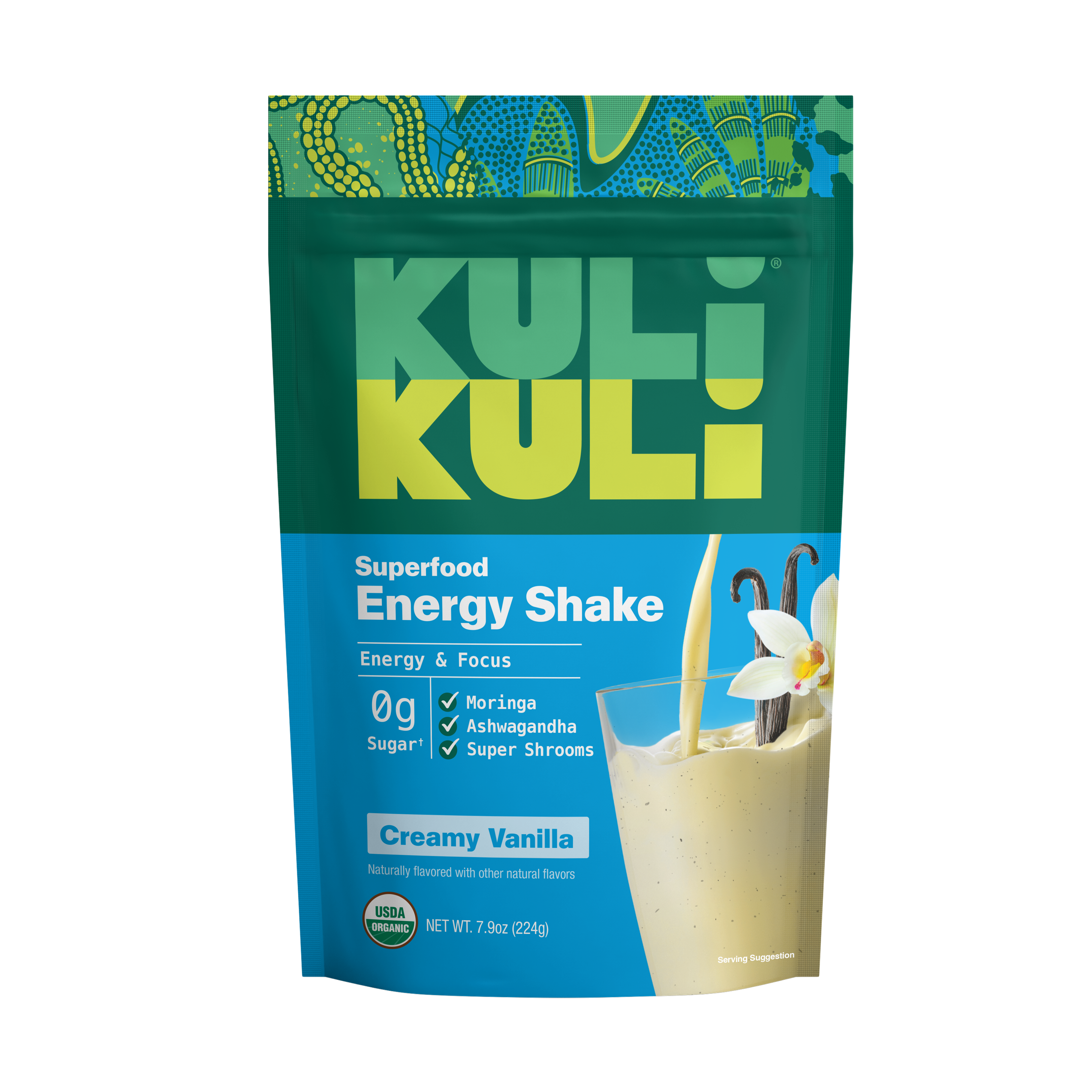 Organic Superfood Energy Shake - Vanilla