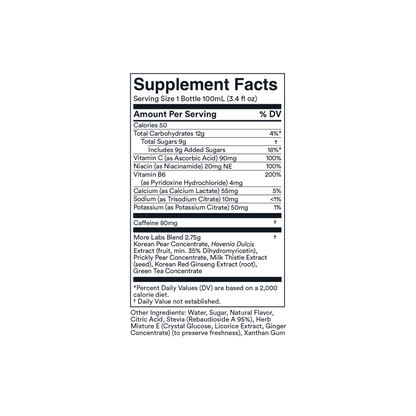 morning recovery + energy