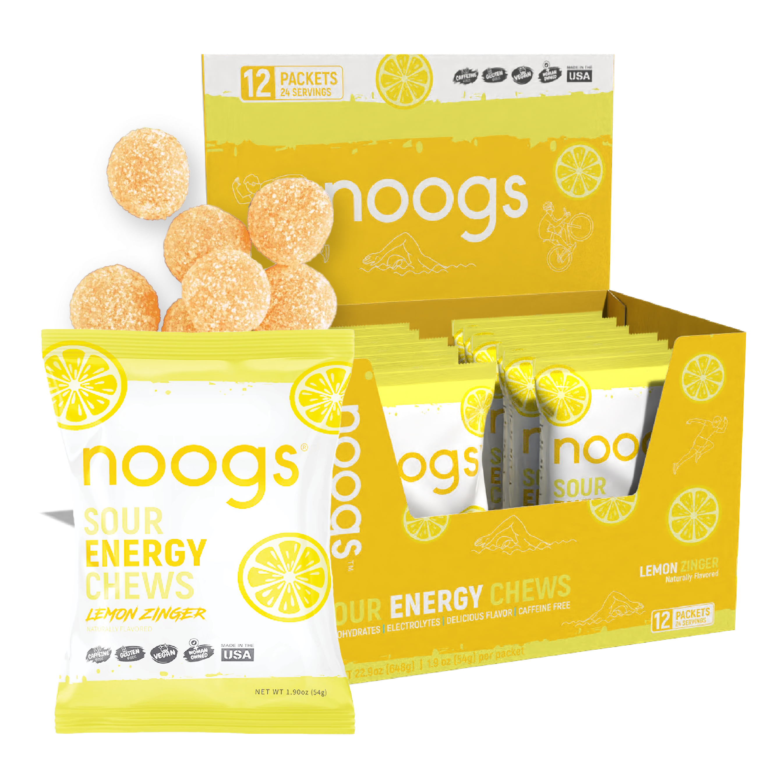 Lemon Zinger Sour Energy Chews