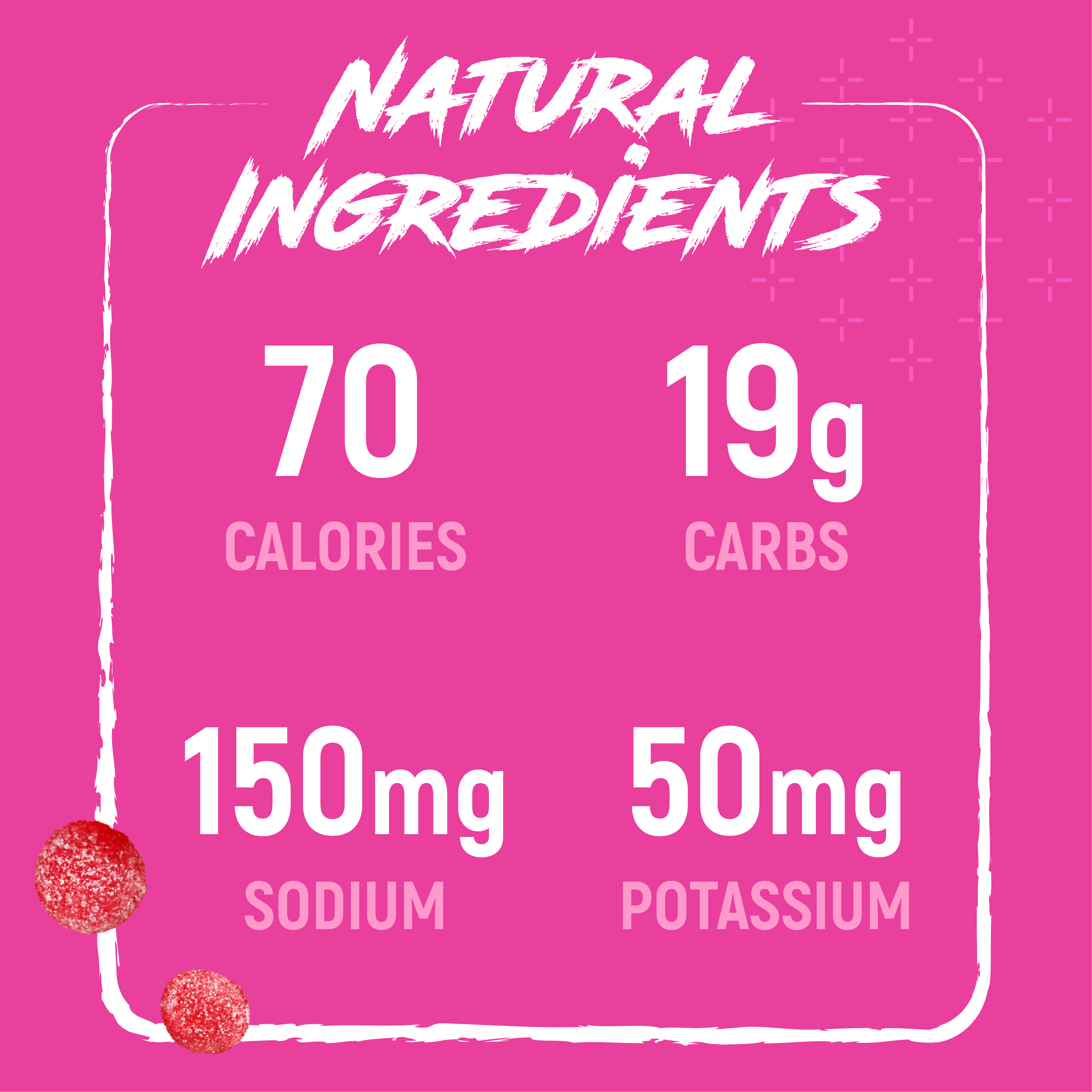 Electric Watermelon Sour Energy Chews