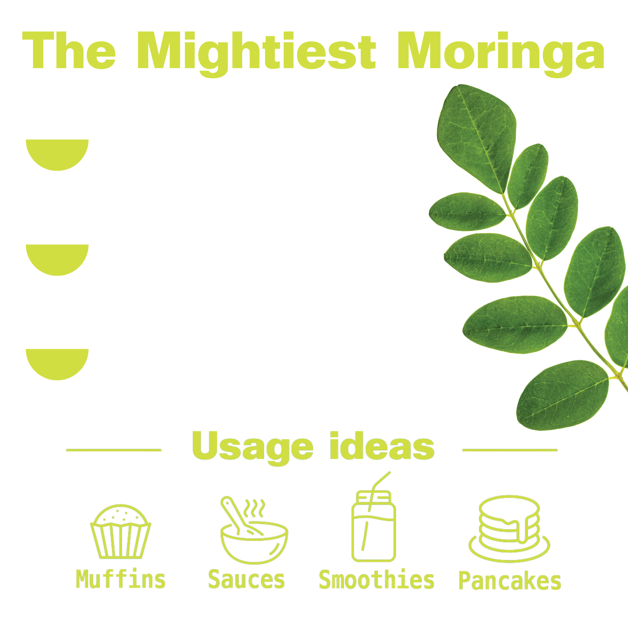 Organic Pure Moringa Powder (7.4 oz)