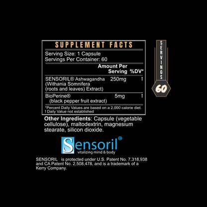 SENSORIL® ASHWAGANDHA