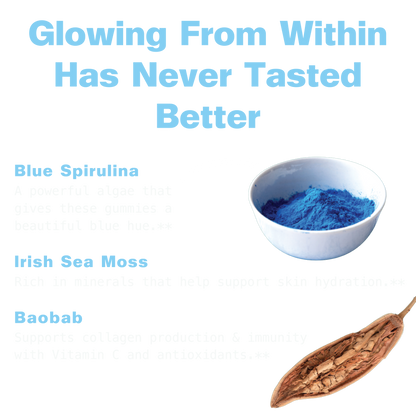 Sea Moss & Blue Spirulina Superfood Gummies