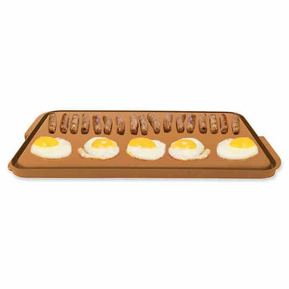 Gotham Steel Reversible Double Grill/Griddle
