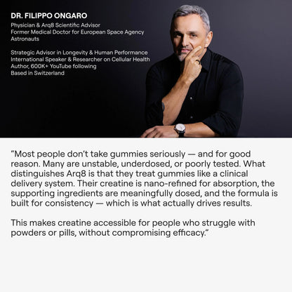 Arq8™ Creatine Monohydrate Gummies