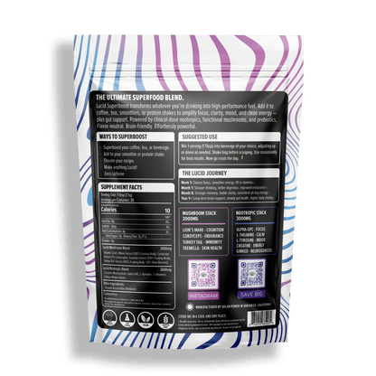 Nootropic+Mushroom Superboost