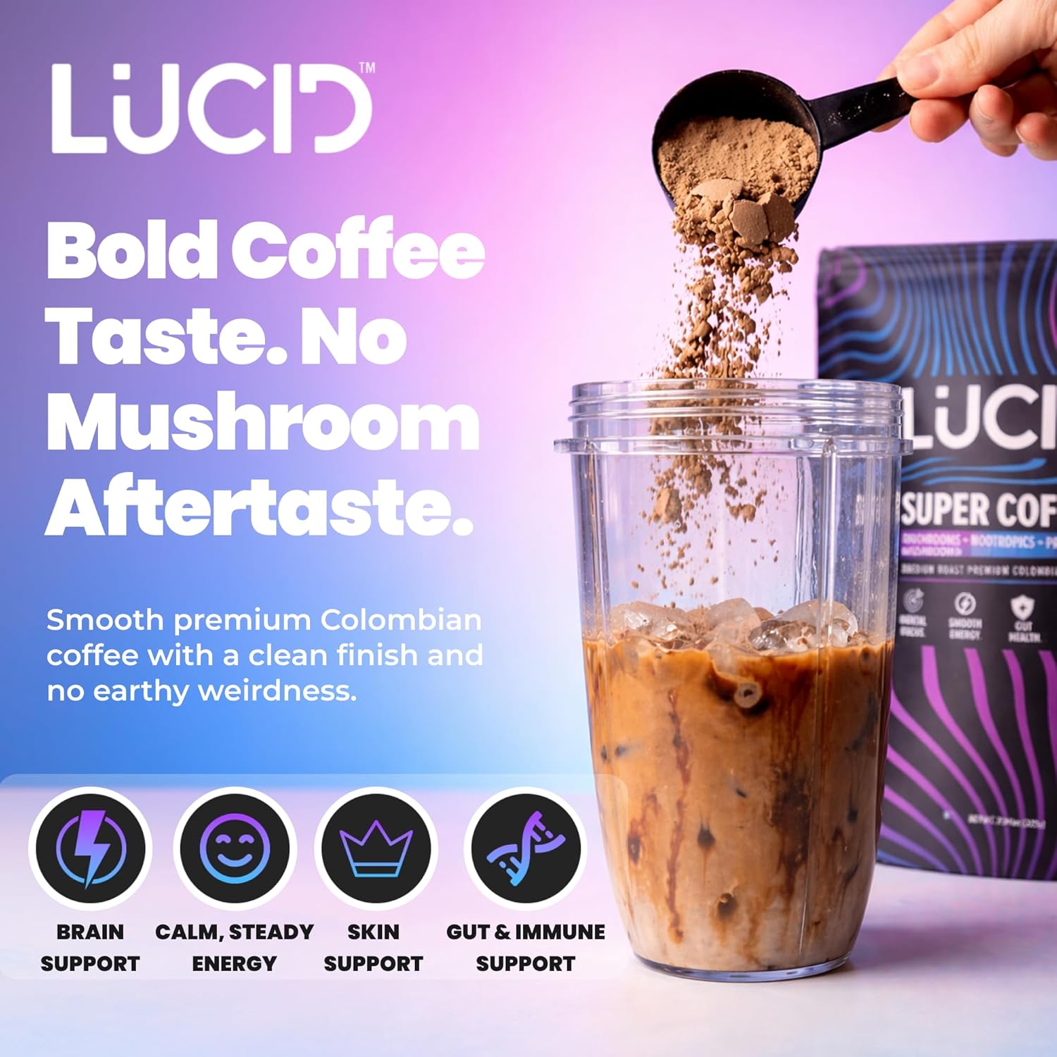 Nootropic+Mushroom Coffee
