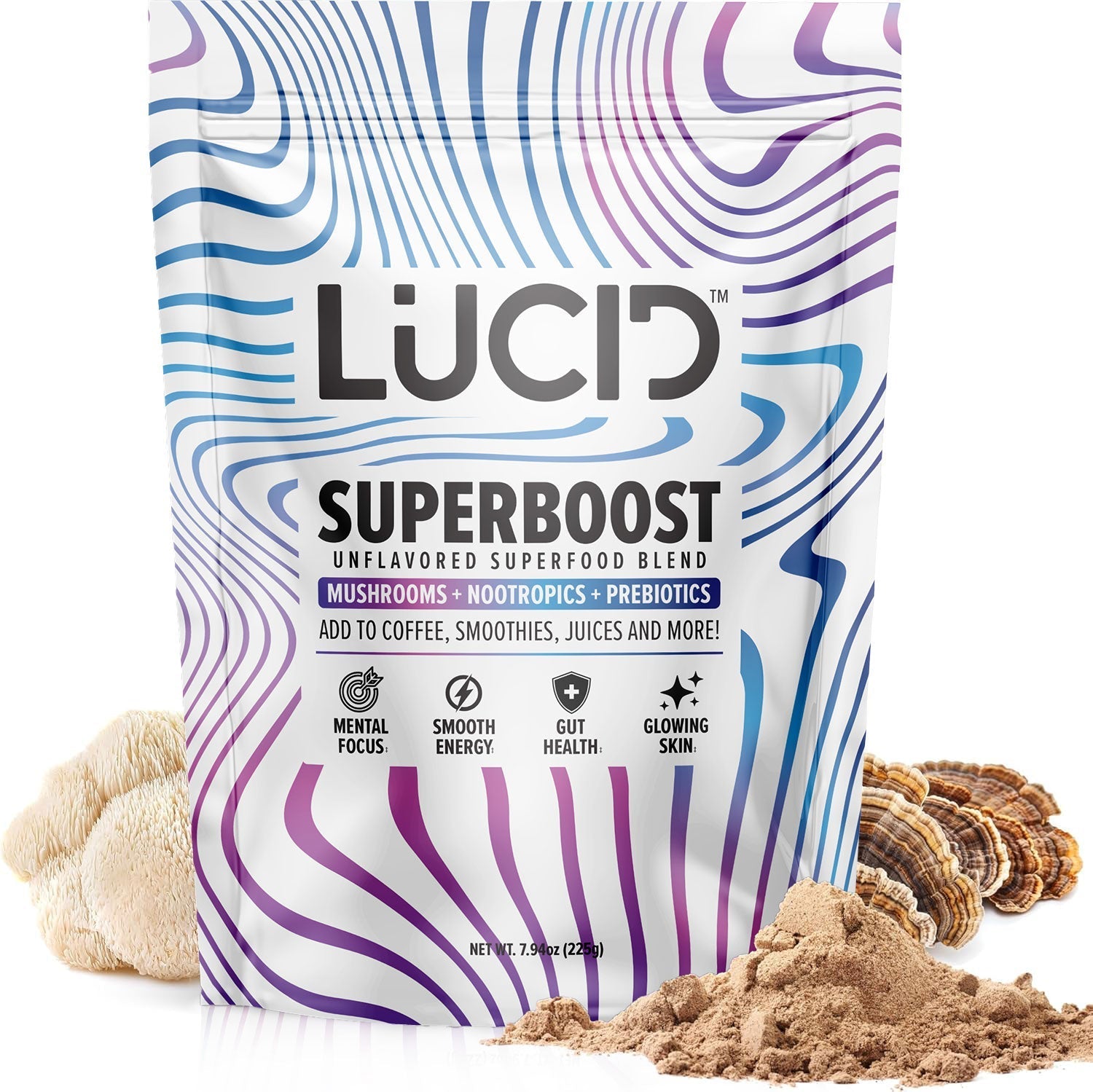 Nootropic+Mushroom Superboost