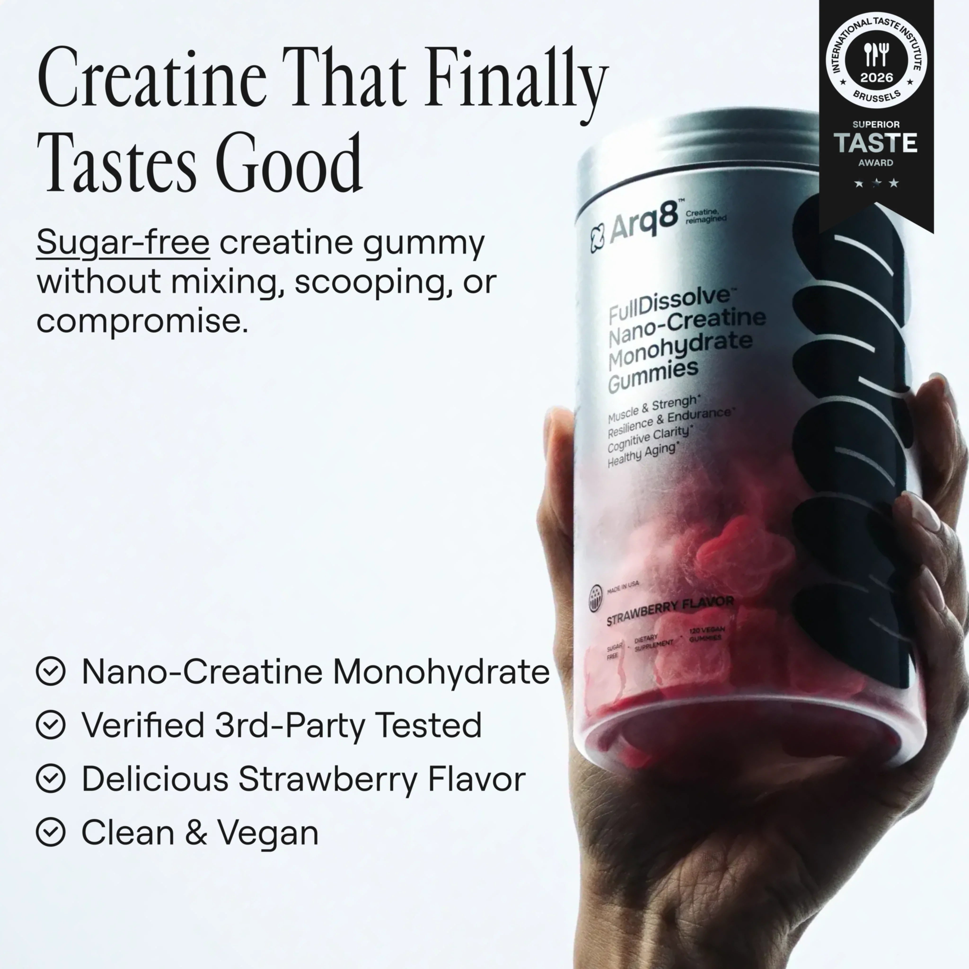 Arq8™ Creatine Monohydrate Gummies